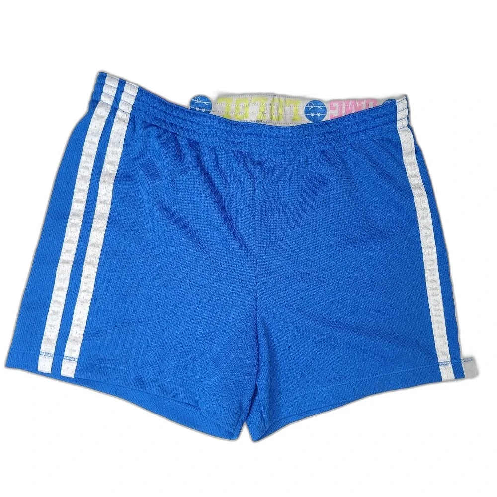 Faded Glory Lot of Girls 2 Athletic Shorts Blue, Hot Pink, White Size L 10/12 - Picture 2 of 11